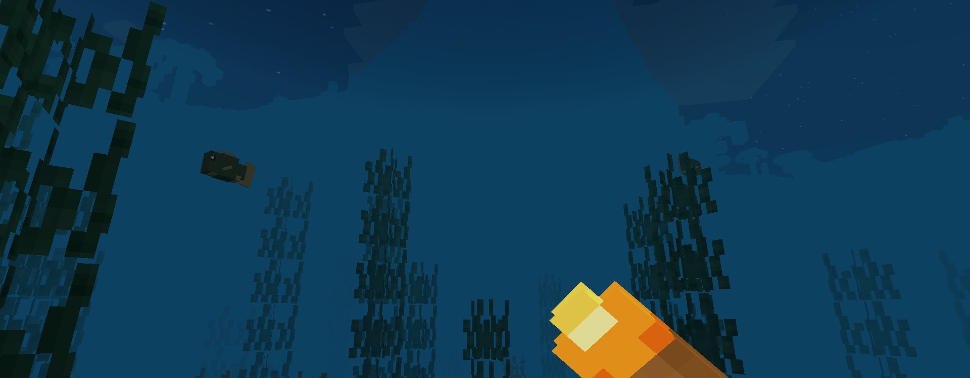 Unterwasser-Screenshot aus Klotzwelt